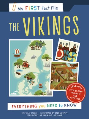 cover image of My First Fact File the Vikings
